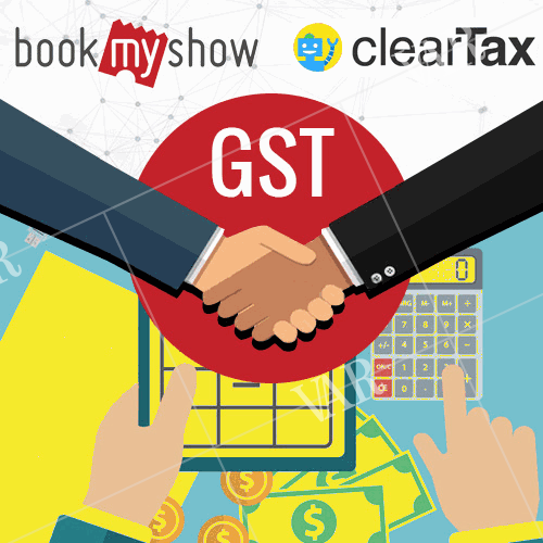 bookmyshow to help partners migrate to gst with cleartax
