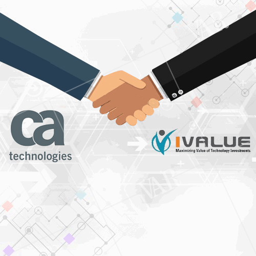 ca technologies partners with ivalue infosolutions