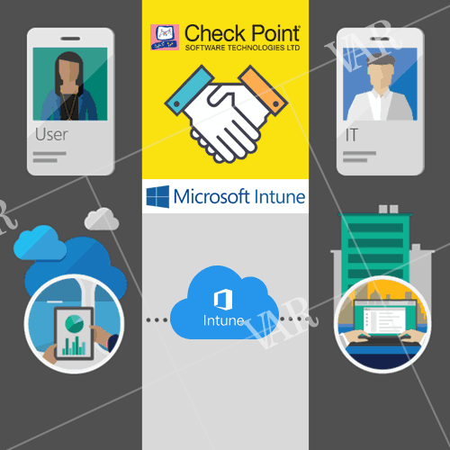 check point joins hands with microsoft intune to secure enterprise mobile devices