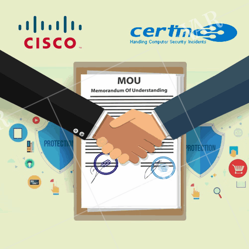 cisco signs mou with certin for cyber security