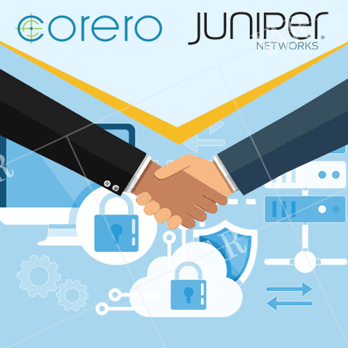 corero network security partners with juniper networks