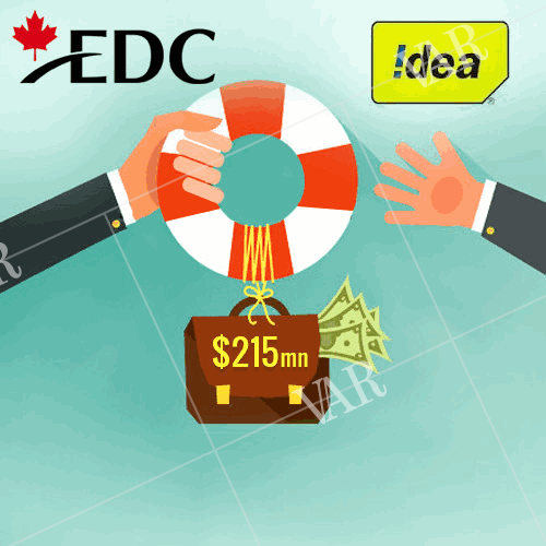 edc announces us215 million in financing for idea cellular