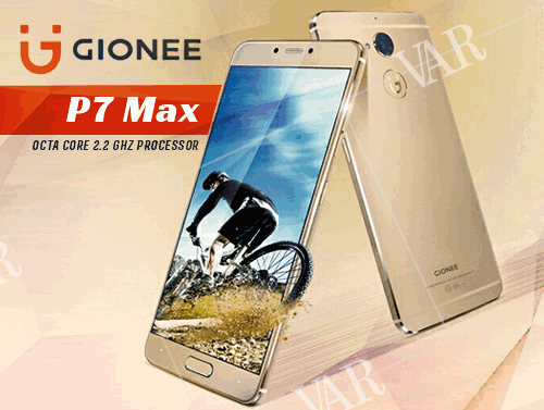 gionee launches p7 max smartphone with octa core 22 ghz processor