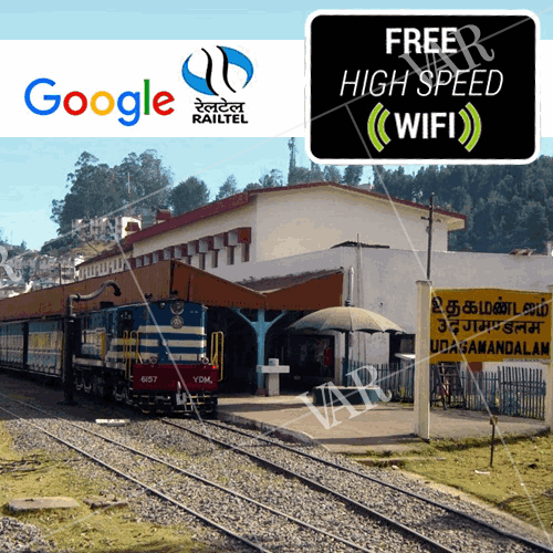 google railtel rolls out highspeed wifi at ooty