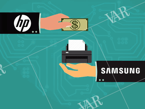 samsung printer business acquired by hp for 105 bn