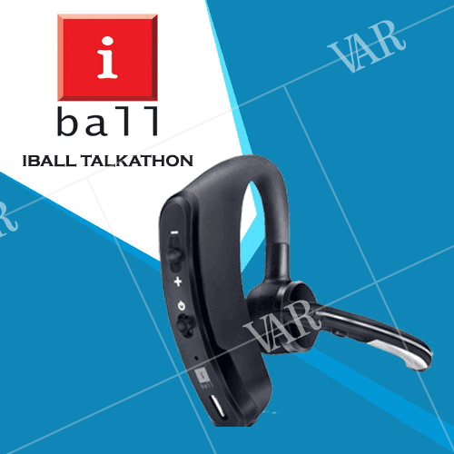 iball launches bt earphone  iball talkathon