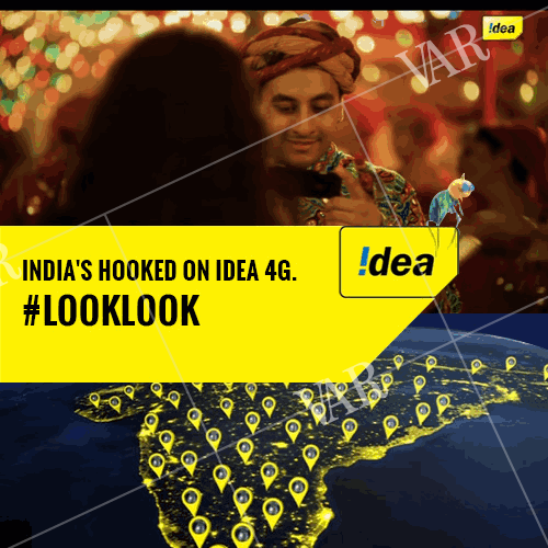 idea cellular launches new advertisement looklook on 4g