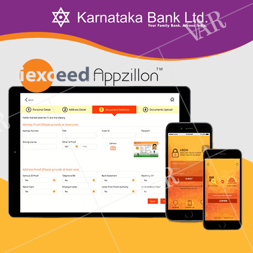 karnataka banks step to go with iexceeds appzillon mobile banking   