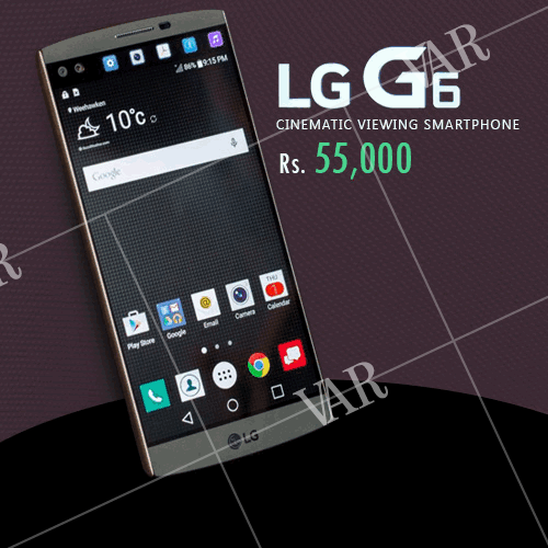 lg launches g6 cinematic viewing smartphone at rs 55000