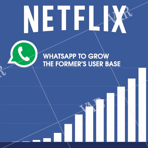 netflix in talks with whatsapp to grow the formers user base