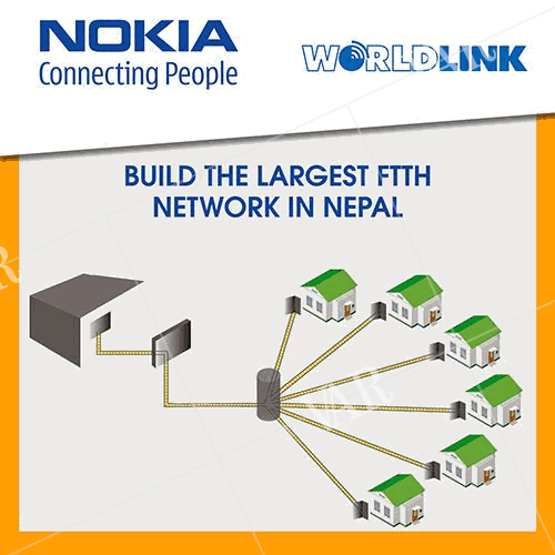nokia to build the largest ftth network in nepal with worldlink