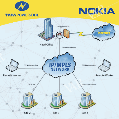 nokia supports tata power delhi with ipmpls network