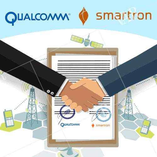 qualcomm signs 3g4g patent license agreement with smartron