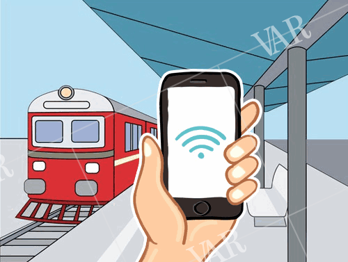 free wifi facility at 28 railway stations of konkan railways