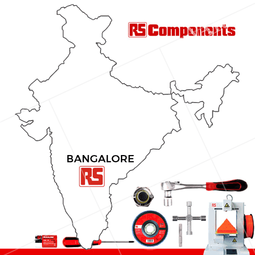rs components opens a new electronic centre in bangalore