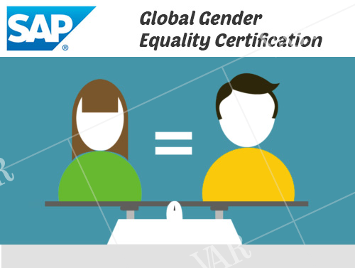 sap leads mnc tech industry to receive global gender equality certification