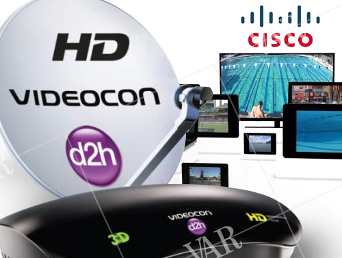 cisco to power videocon d2h to enable 4k broadcast