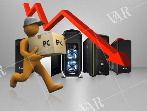 worldwide pc shipments declined 57 in q3 2016