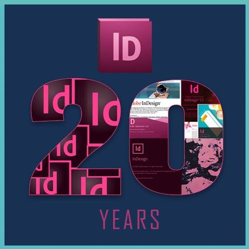 Adobe InDesign celebrates its 20 years