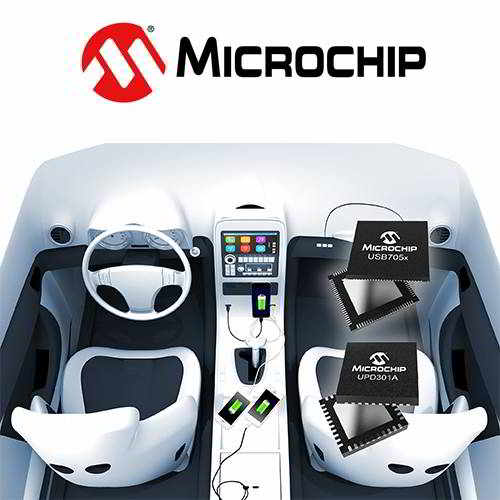 Microchip simplifies USB Type-C ports with two USB-PD solutions