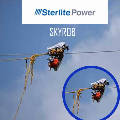 Sterlite Power deploys 'Skyrob' for safe & efficient OPGW stringing on high voltage lines