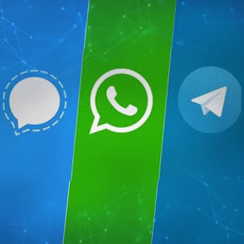 Using Signal vs Telegram vs WhatsApp