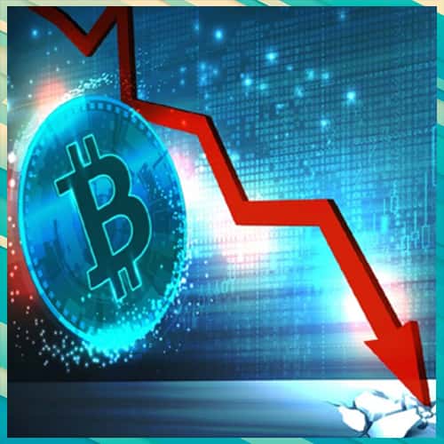 Bitcoin falls to its lowest on Monday, goes down to $39,558