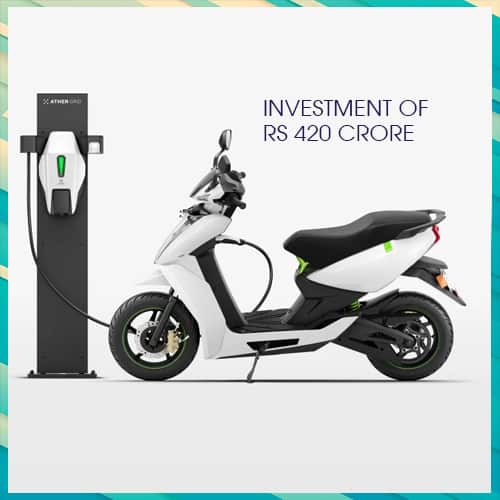 Hero MotoCorp announces its investment of Rs 420 crore in Ather Energy