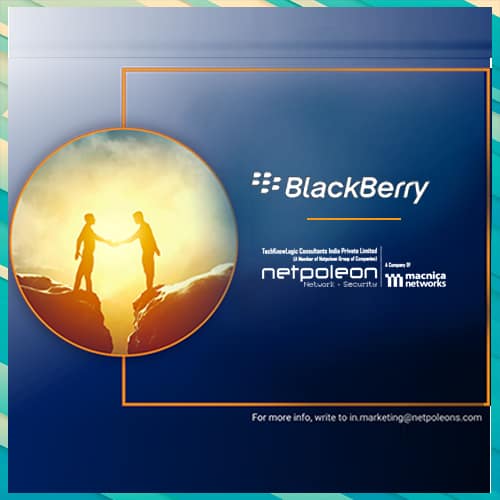 Netpoleon Partners with BlackBerry to Strengthen Cybersecurity Offering in India