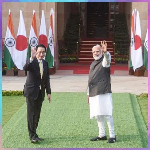 PM Modi meets Fumio Kishida in Delhi