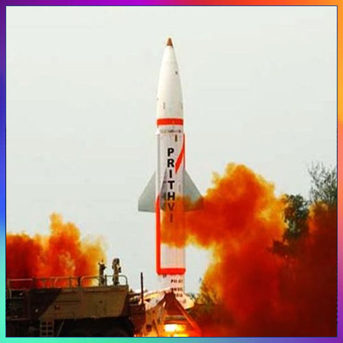 India successfully carries out training launch of Prithvi II