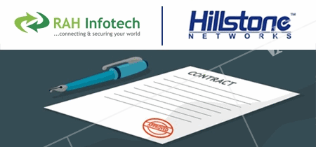 rah infotech inks agreement with hillstone networks