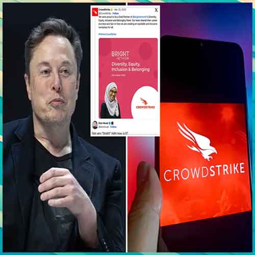 Elon Musk removed CrowdStrike from all the systems