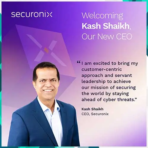 Securonix ropes in Kash Shaikh as President and CEO