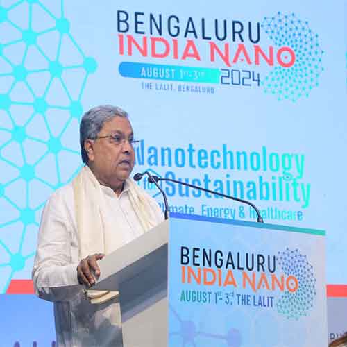 Shri Siddaramaiah, Chief Minister of Karnataka inaugurates 13th edition of Bengaluru INDIA NANO