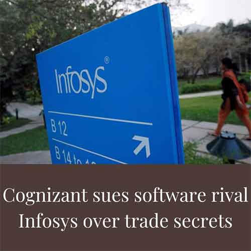 Cognizant Sues Infosys over Trade Secrets