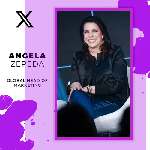 Angela Zepeda to join X as Global Head of Marketing