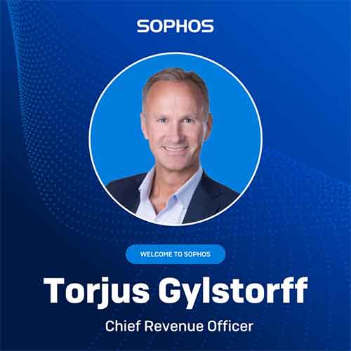 Sophos names Torjus Gylstorff as Sophos’ CRO