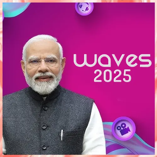 PM Modi Opens WAVES 2025 and Announces New Creative Awards PM Modi Opens WAVES 2025 and Announces New Creative Awards