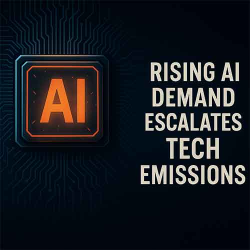 Rising AI Demand Escalates Tech Emissions