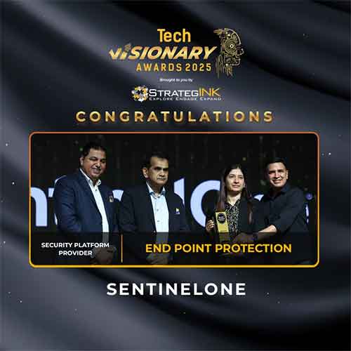 SentinelOne continues winning streak with third Tech Visionary Award in India