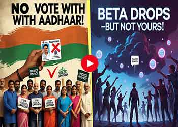 Aadhaar, Ration Card Not Valid for Voter Eligibility: ECI Aadhaar, Ration Card Not Valid for Voter Eligibility: ECI