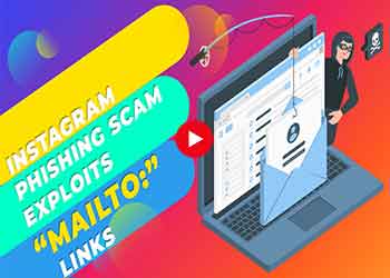 Instagram Phishing Scam Exploits “mailto:” Links Instagram Phishing Scam Exploits “mailto:” Links