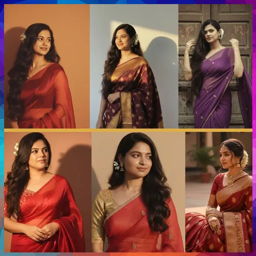 Google Gemini Nano Banana AI Sparks Viral Vintage Saree Trend on Instagram Google Gemini Nano Banana AI Sparks Viral Vintage Saree Trend on Instagram