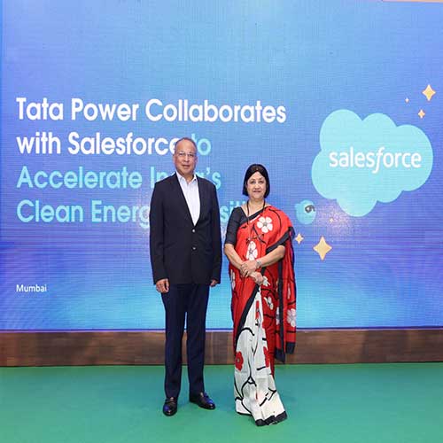 Tata Power collaborates with Salesforce to accelerate India’s clean energy transition
