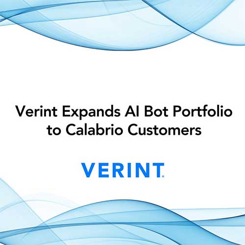 Verint expands AI bot portfolio to Calabrio customers