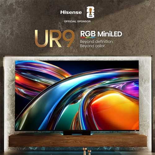 Hisense launches UR8S RGB MiniLED TV series in India