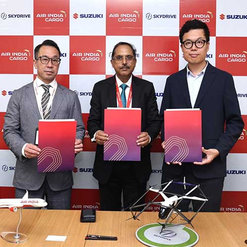 Air India, SkyDrive, and Suzuki Partner for Medical Logistics in India
