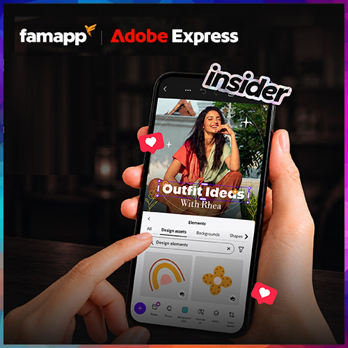 Adobe becomes first Fam Insider brand partner, offers free Express Premium to 20 Mn+ users