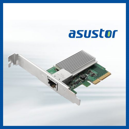 ASUSTOR launches 10-Gigabit Ethernet Expansion Card ASUSTOR launches 10-Gigabit Ethernet Expansion Card